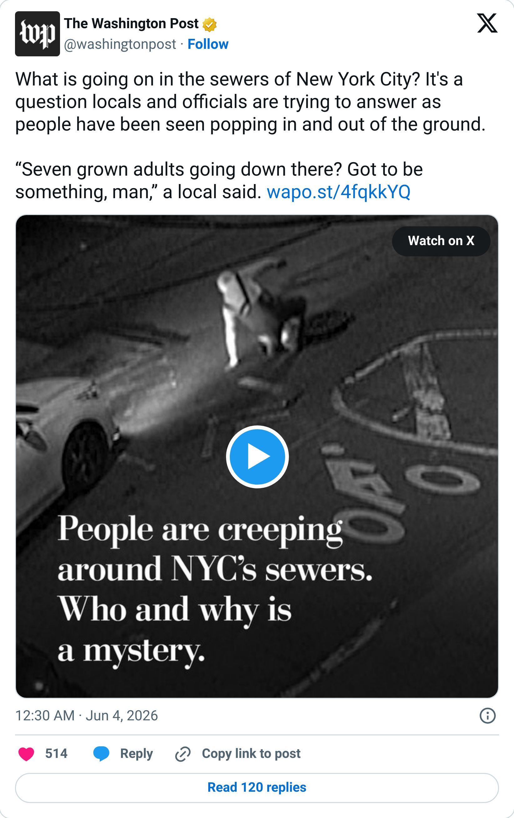 Tweet screenshot