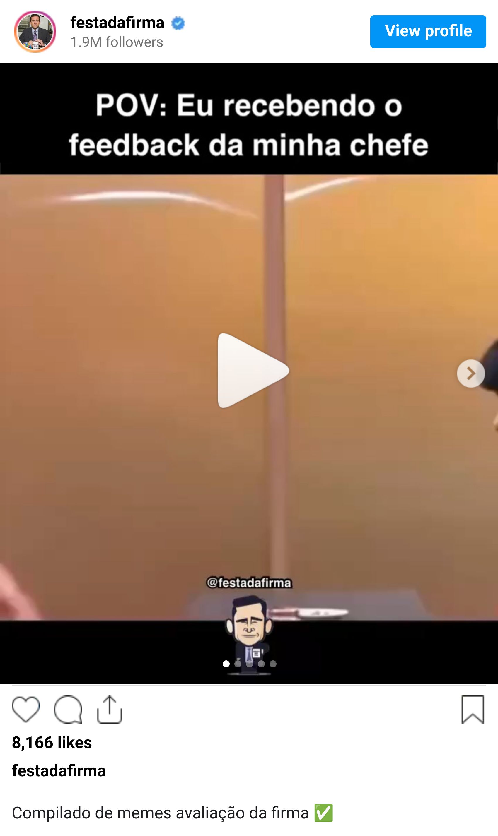 Instagram reel screenshot
