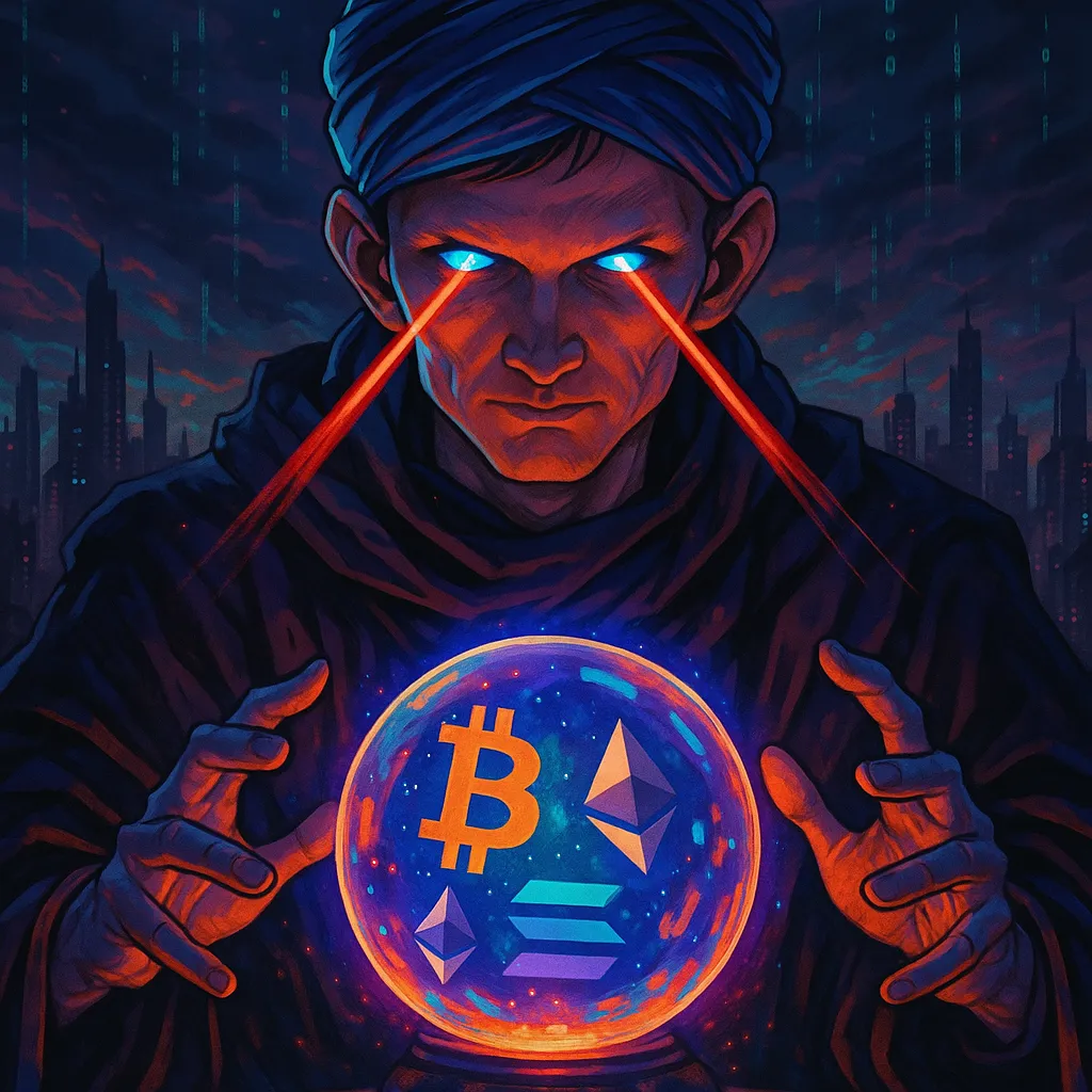 10 Previsões de Vitalik e Balaji Para o Futuro: Criptos, IA e a Nova Ordem Mundial