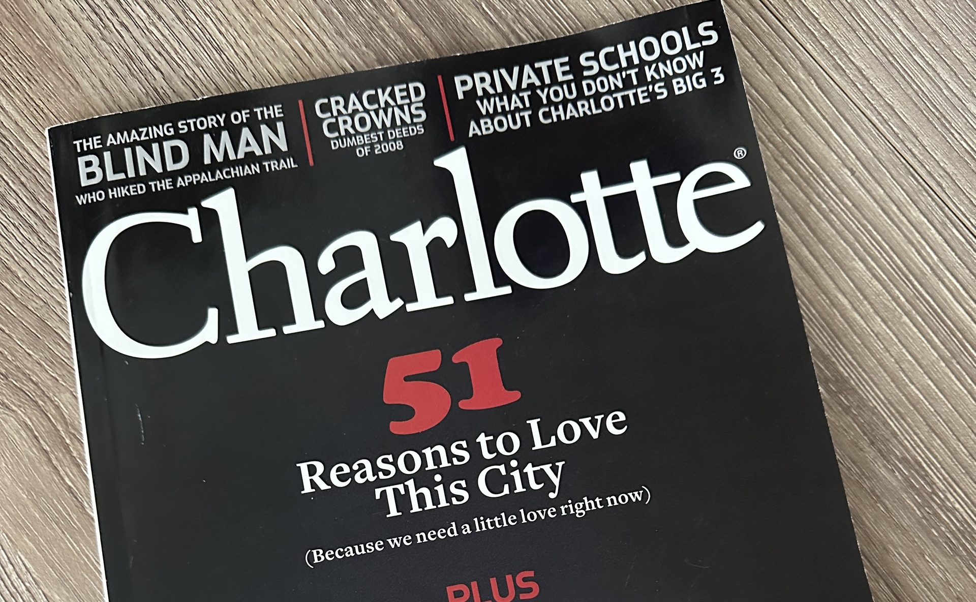 Pour one out for Charlotte magazine
