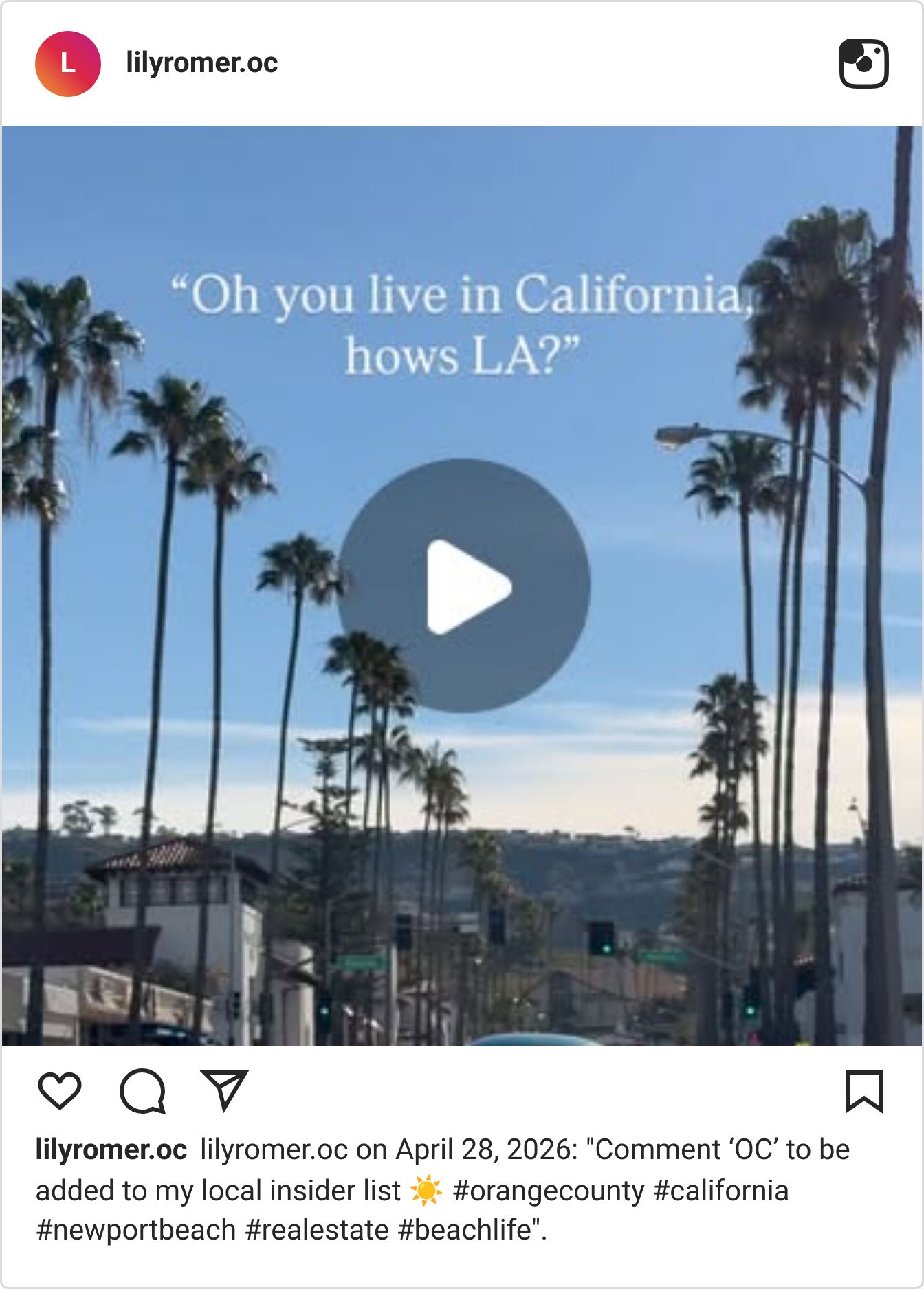 Instagram post