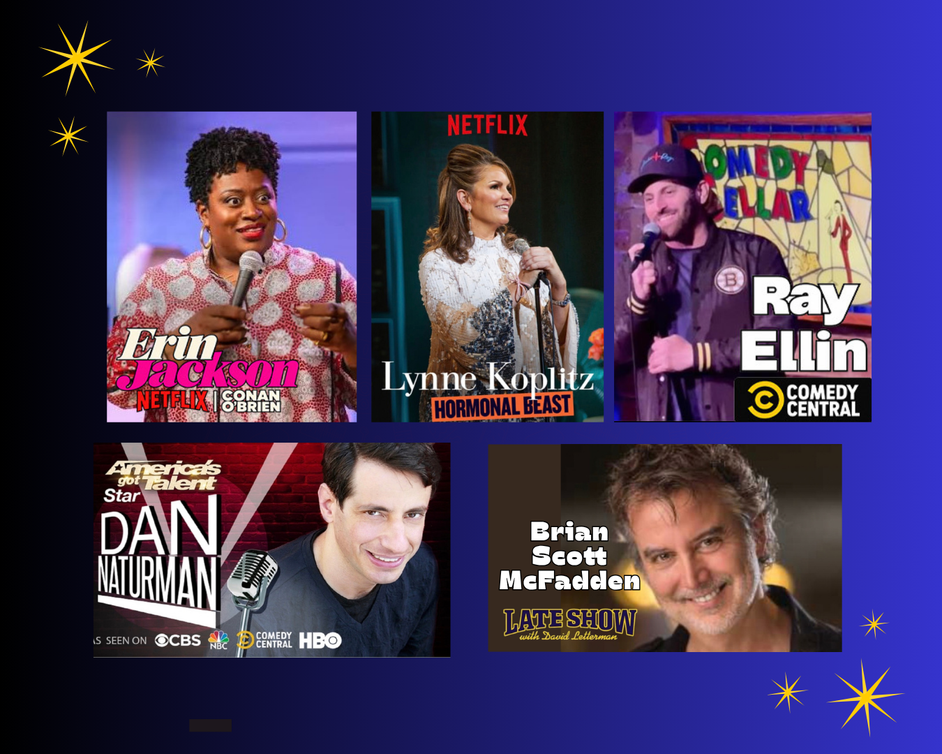 Stars of Late Night : official promotional image
