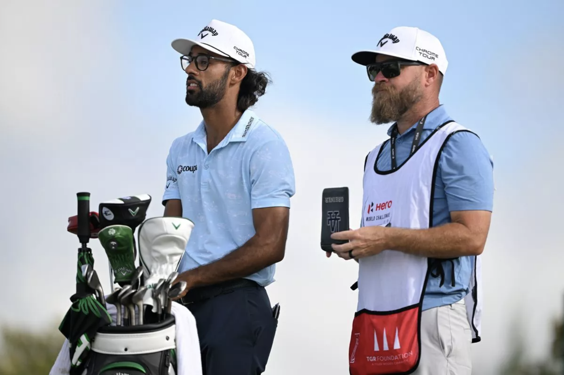 Akshay Bhatia New Caddie Joe Greiner