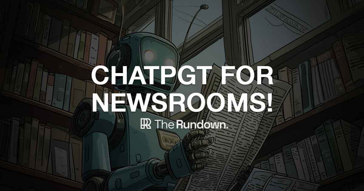 Microsoft brings AI to the news...