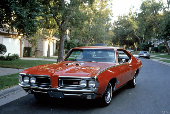 1969 Pontiac GTO Judge in Carousel Red