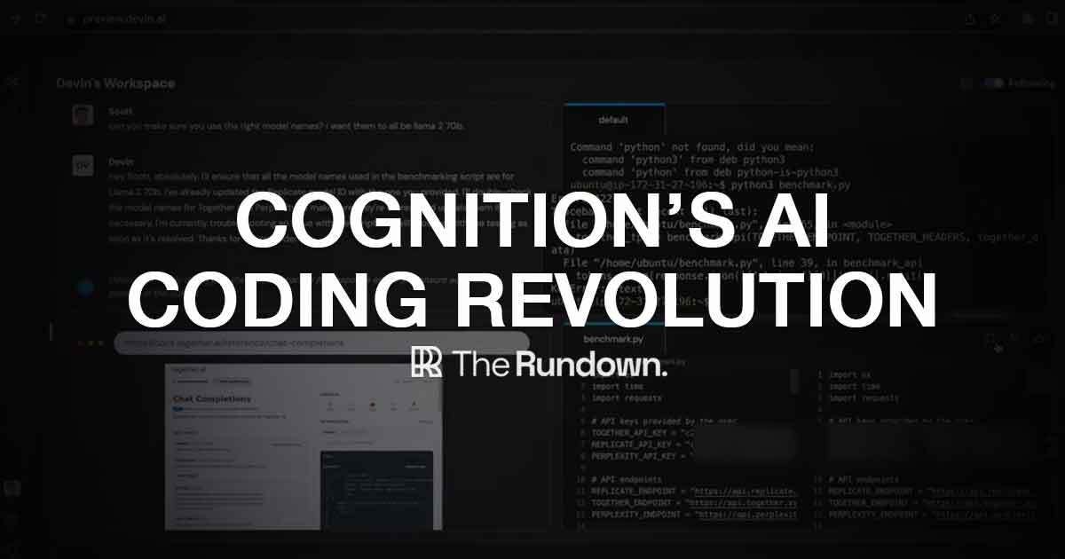 AI developer codes websites by itself