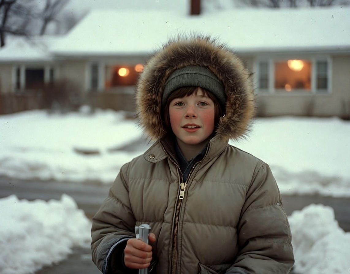 Gary’s First Snow Shovel Payday, 1977