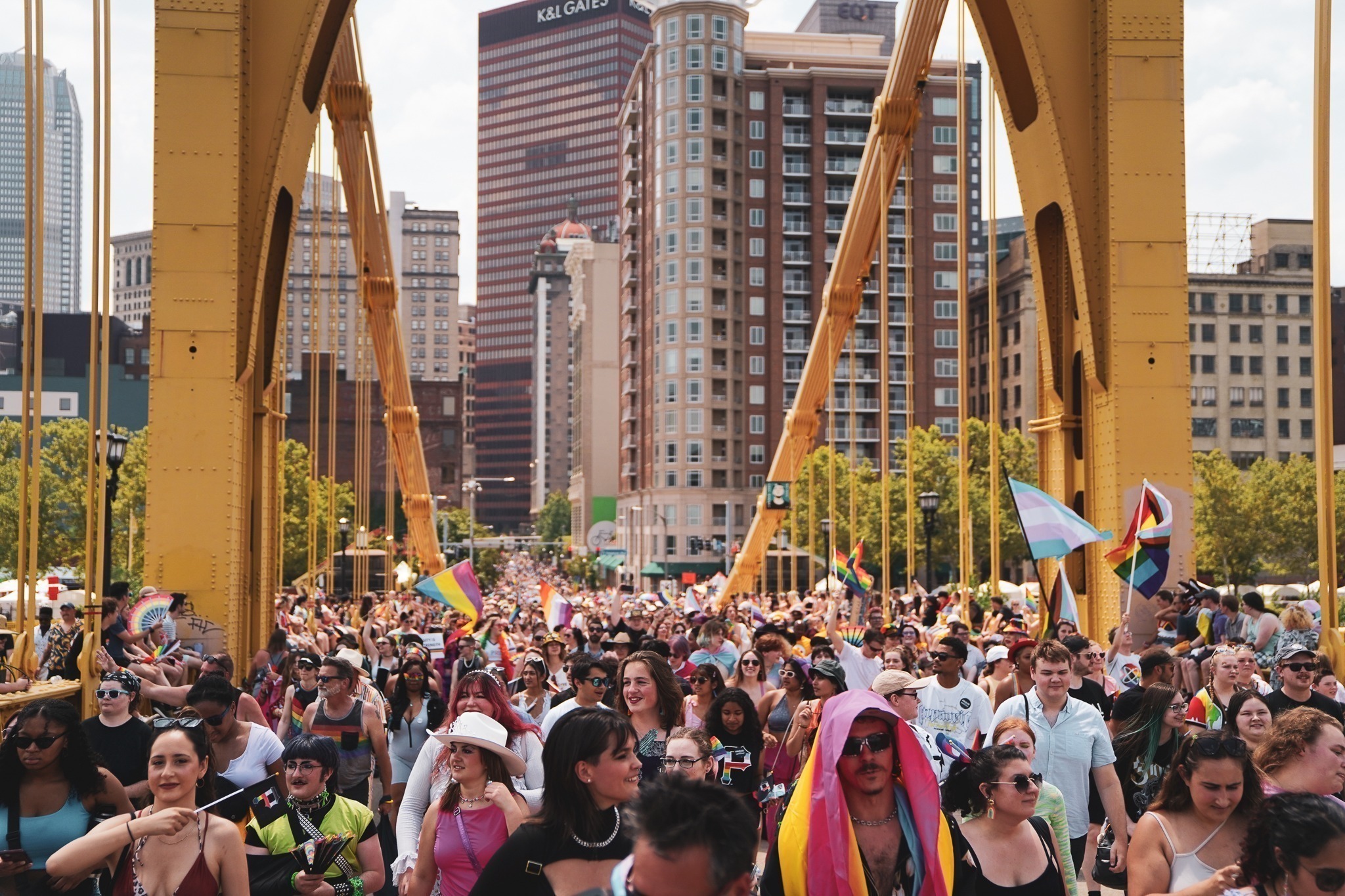 Roberto Clemente Bridge — Pittsburgh Pride