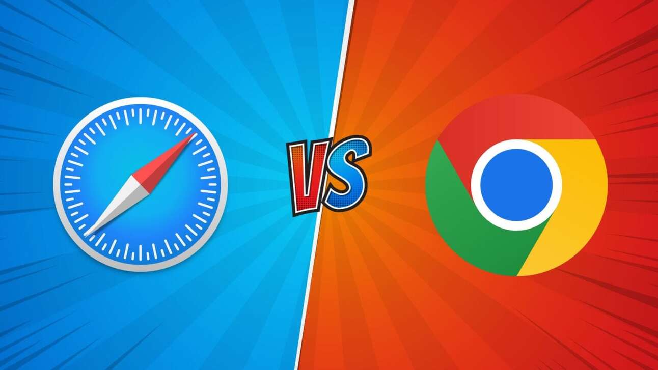 Chrome > Safari