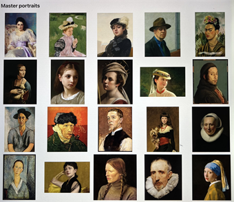 Workshop artwork: Master Portrait Oil Painting Study