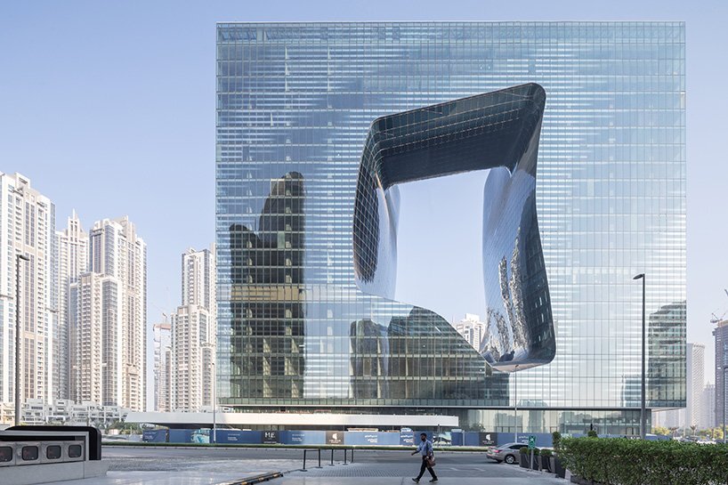 Zaha Hadid’s Dramatic ‘Opus’ Building in Dubai