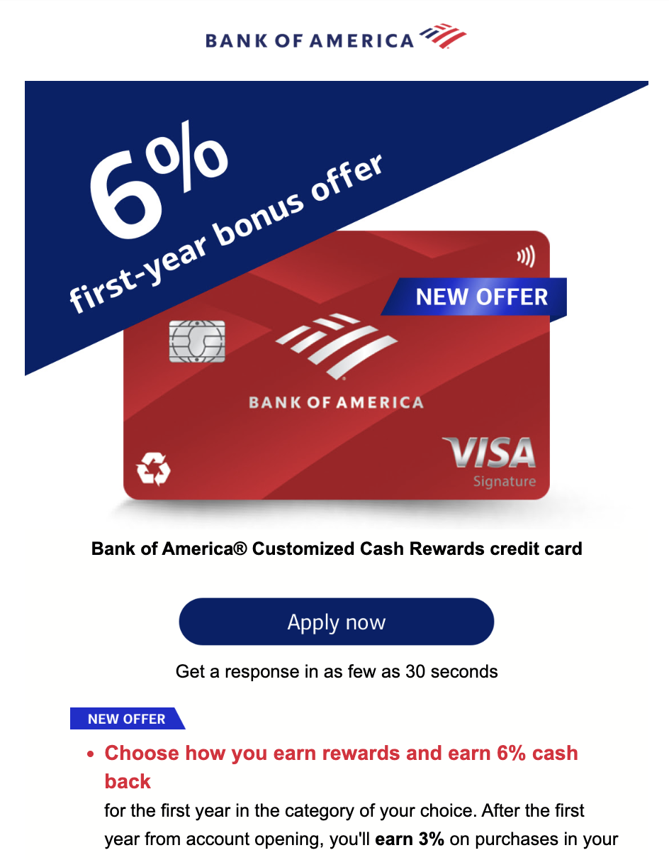 Credit Card Offer
