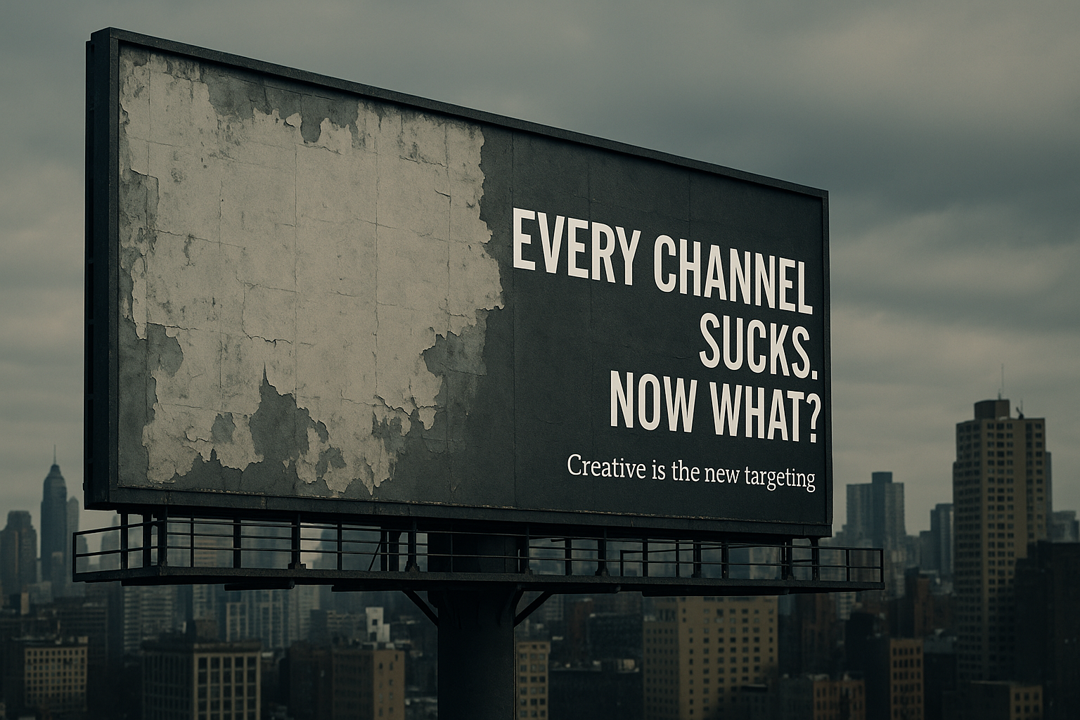 Every Channel Sucks. Now What?
