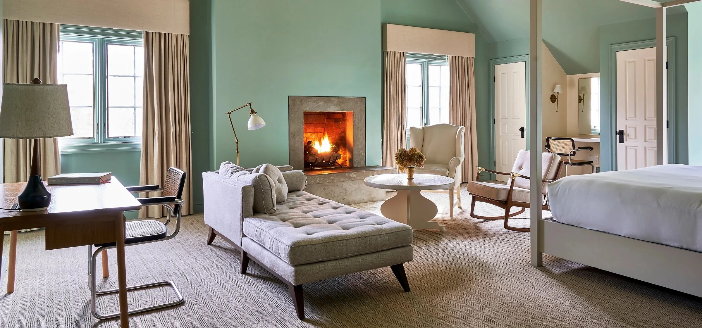 Guest room at Troutbeck