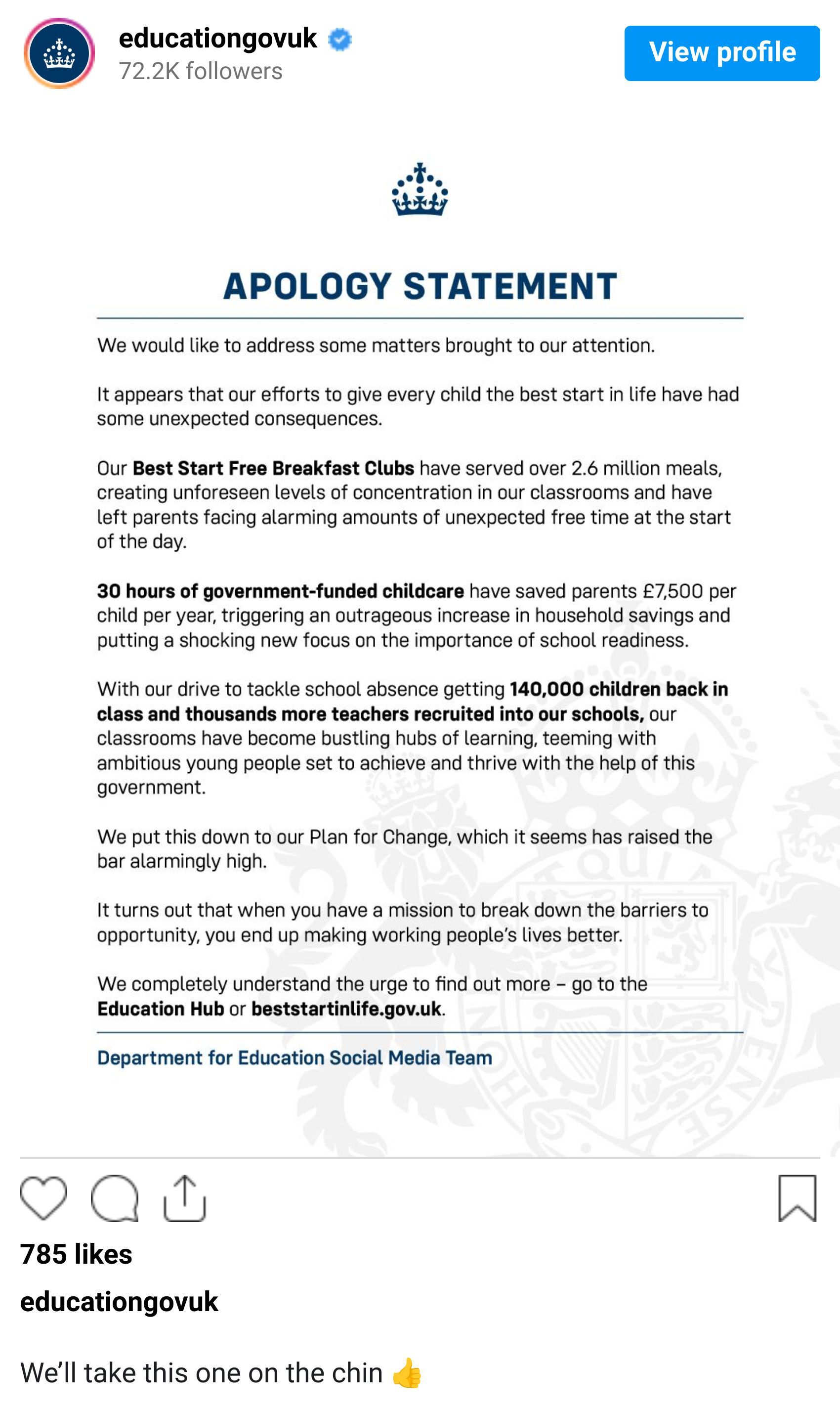 Instagram reel screenshot