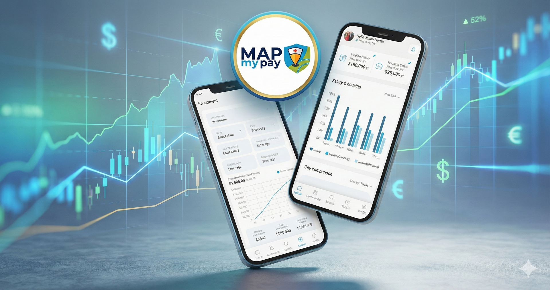 Map My Pay app