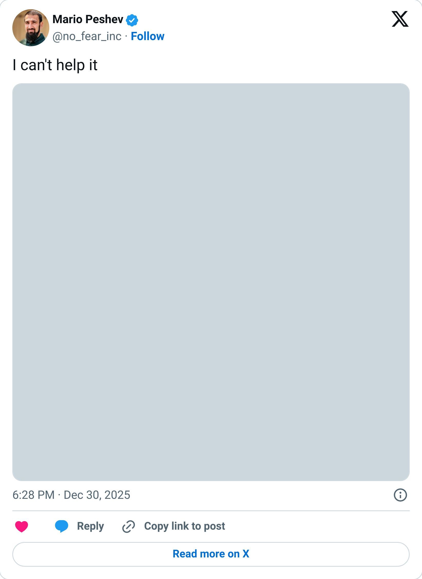 Tweet screenshot