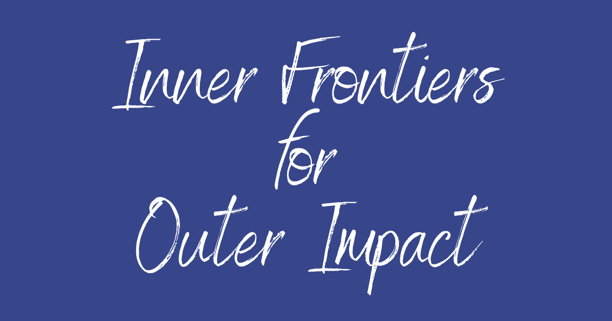 How to lead yourself through rough waters