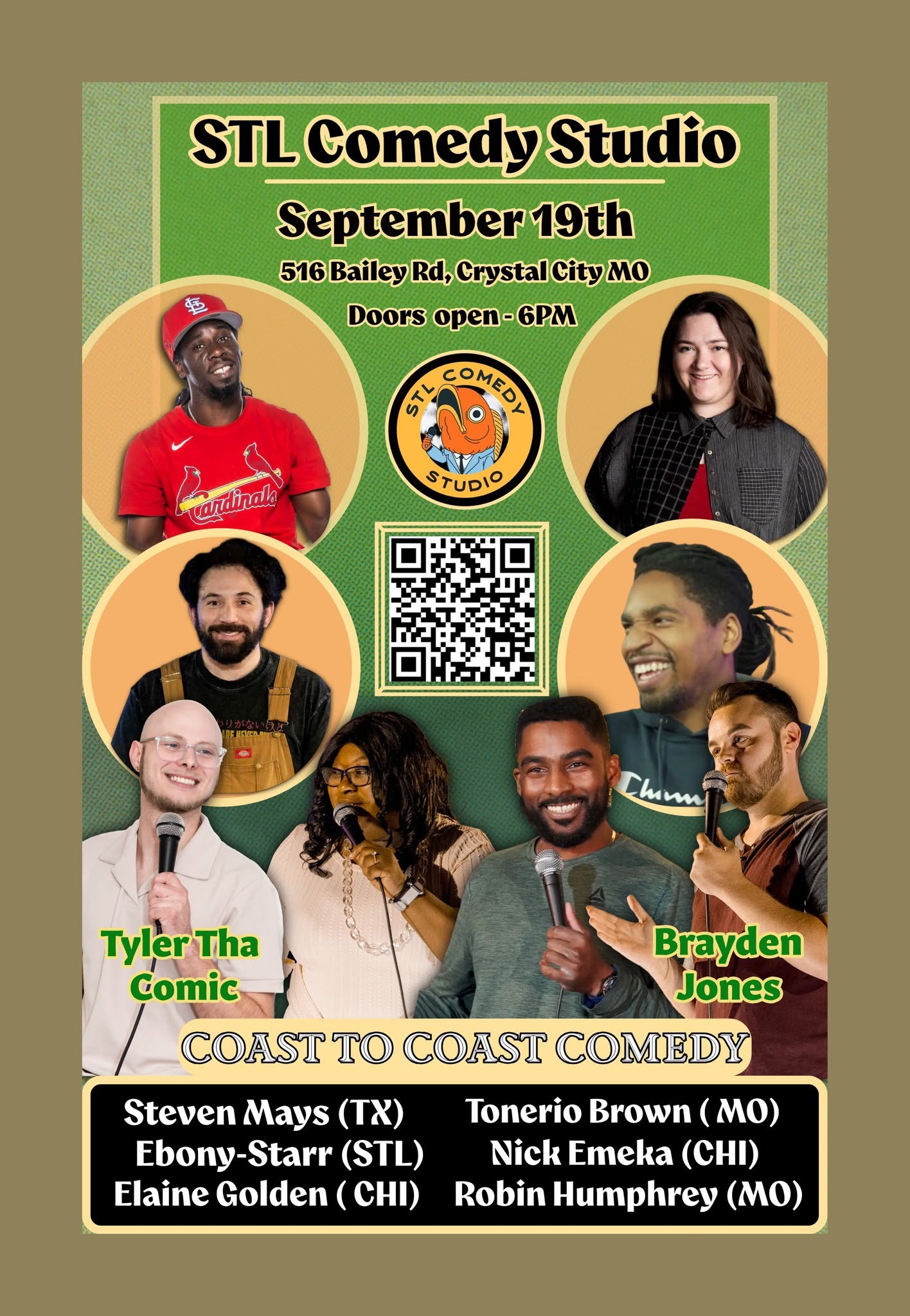 Comedy Showcase Sept 19