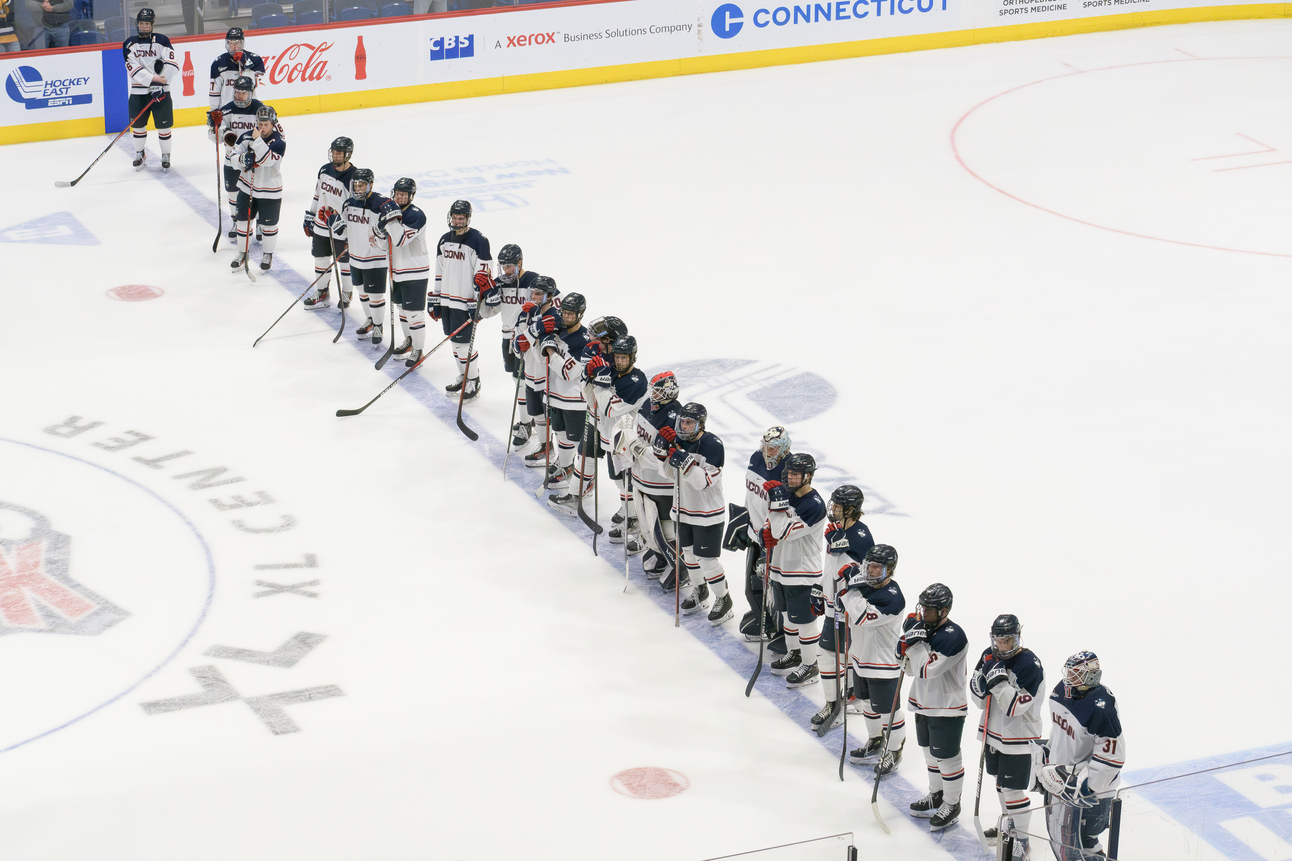 Once again, UConn watches Quinnipiac lift the CT Ice trophy