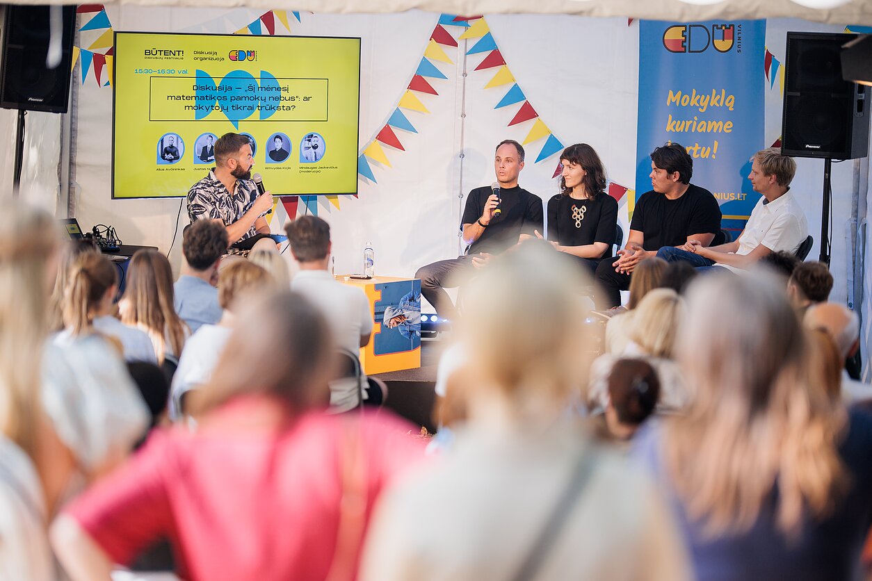 Šį savaitgalį Bernardinų sode – Diskusijų festivalis BŪTENT!