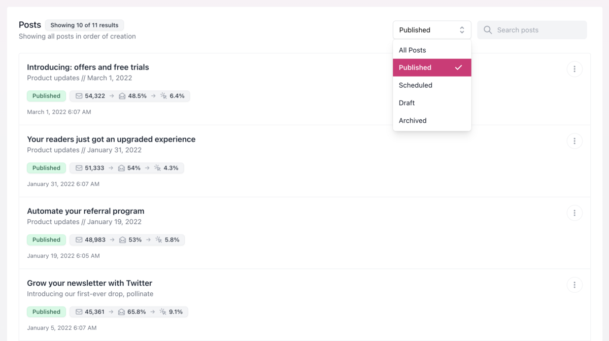 Introducing RSS feeds, custom teaser content, and more