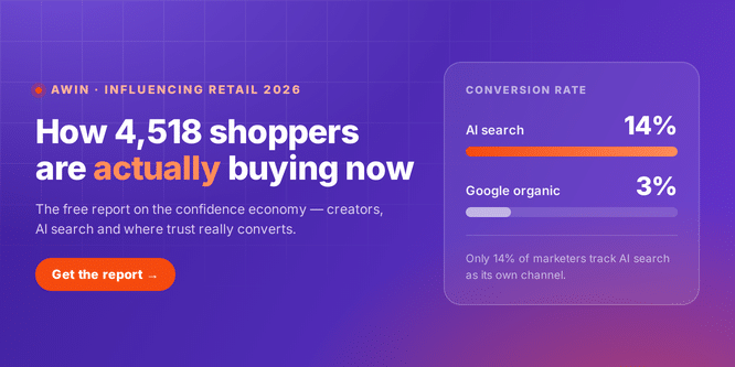 Awin: Influencing Retail 2026 report