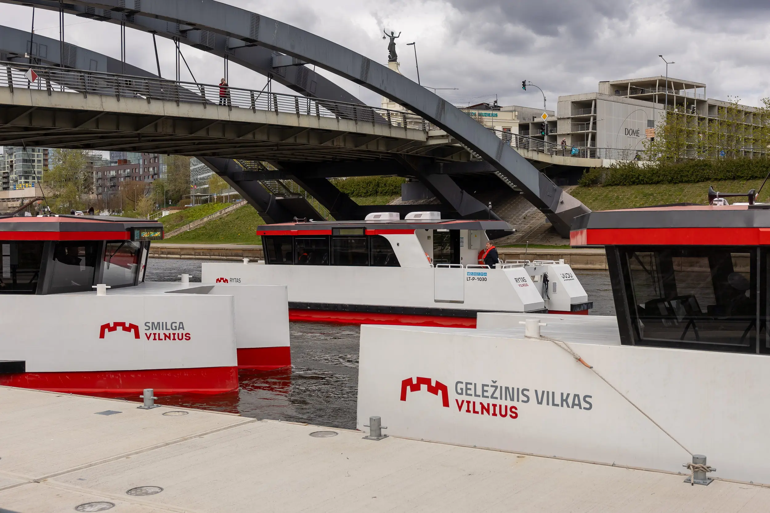 Laivybos sezonas Vilniuje