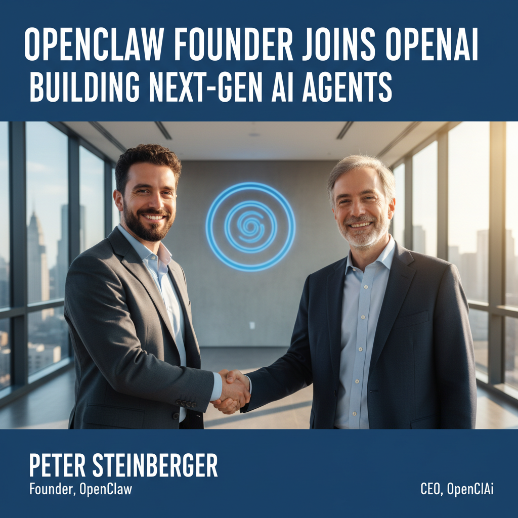OpenClaw Founder Peter Steinberger Joins OpenAI to Build Next-Gen AI Agents