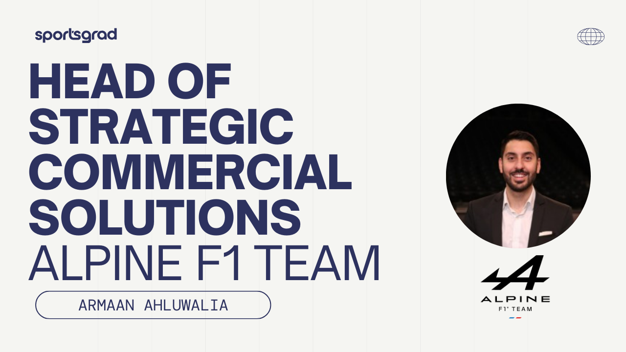 Head of Strategic Commercial Solutions | BWT Alpine F1 Team