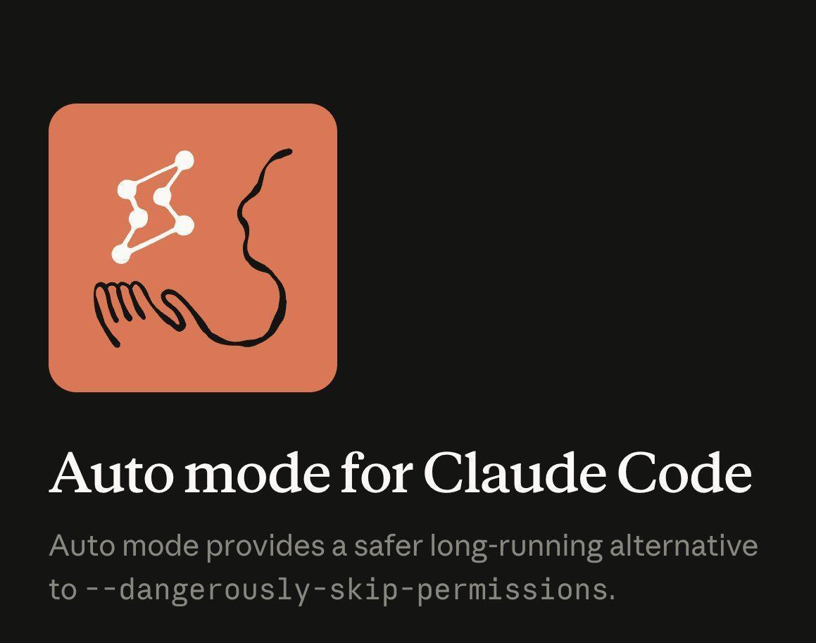 Claude Code auto mode 👨‍💻