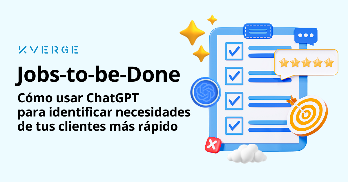 🔍 JTBD Identifier: Cómo usar ChatGPT para Identificar Necesidades de tus Clientes más Rápido