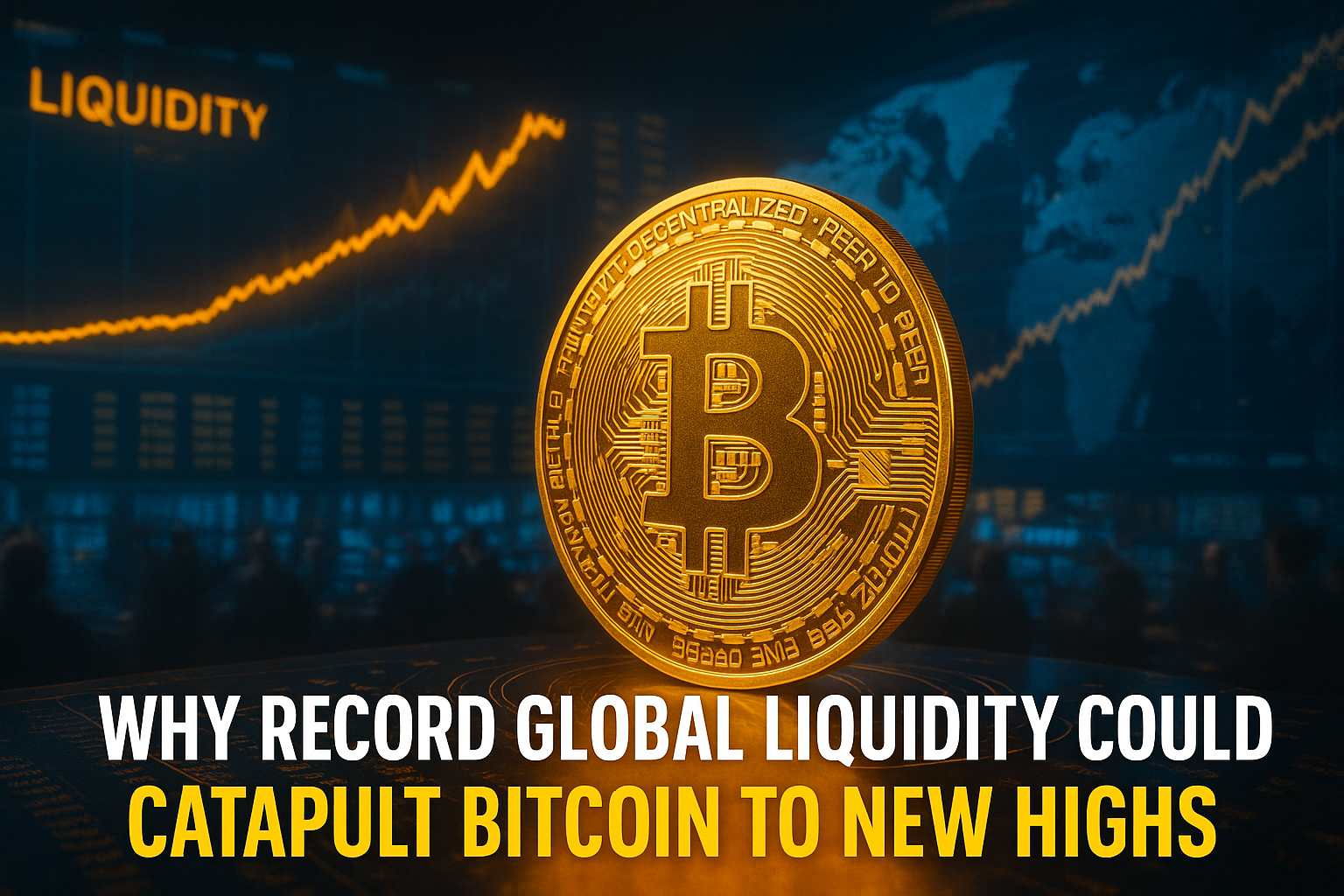Why Record Global Liquidity Could Catapult Bitcoin to New Highs