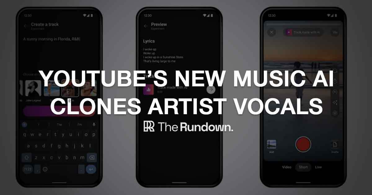 Google and YouTube reveal 'Lyria'!