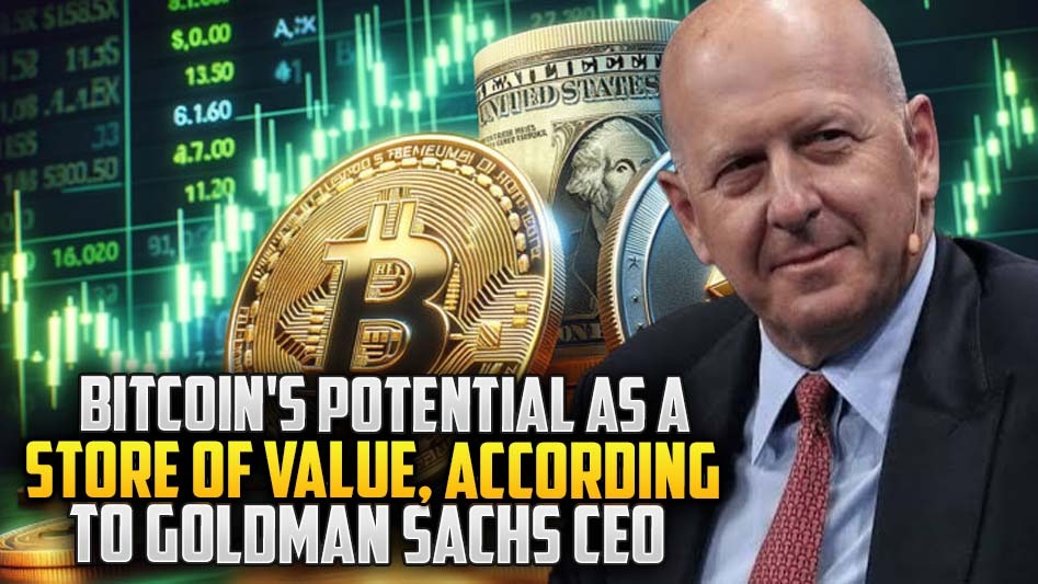 Bitcoin's Potential as a Store of Value, According to Goldman Sachs CEO