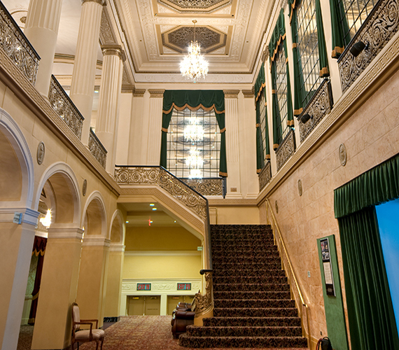 Go behind the curtain at the Hanover