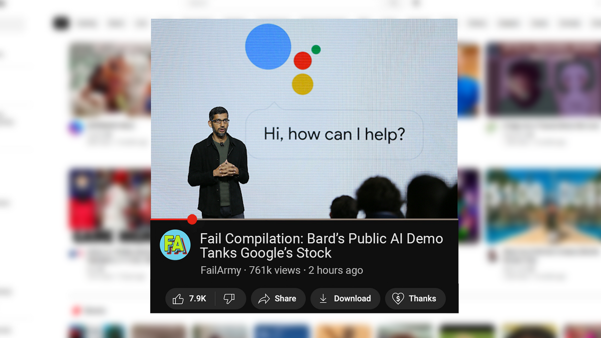 Mistook Google 🌊 Putting the L in GoogLe