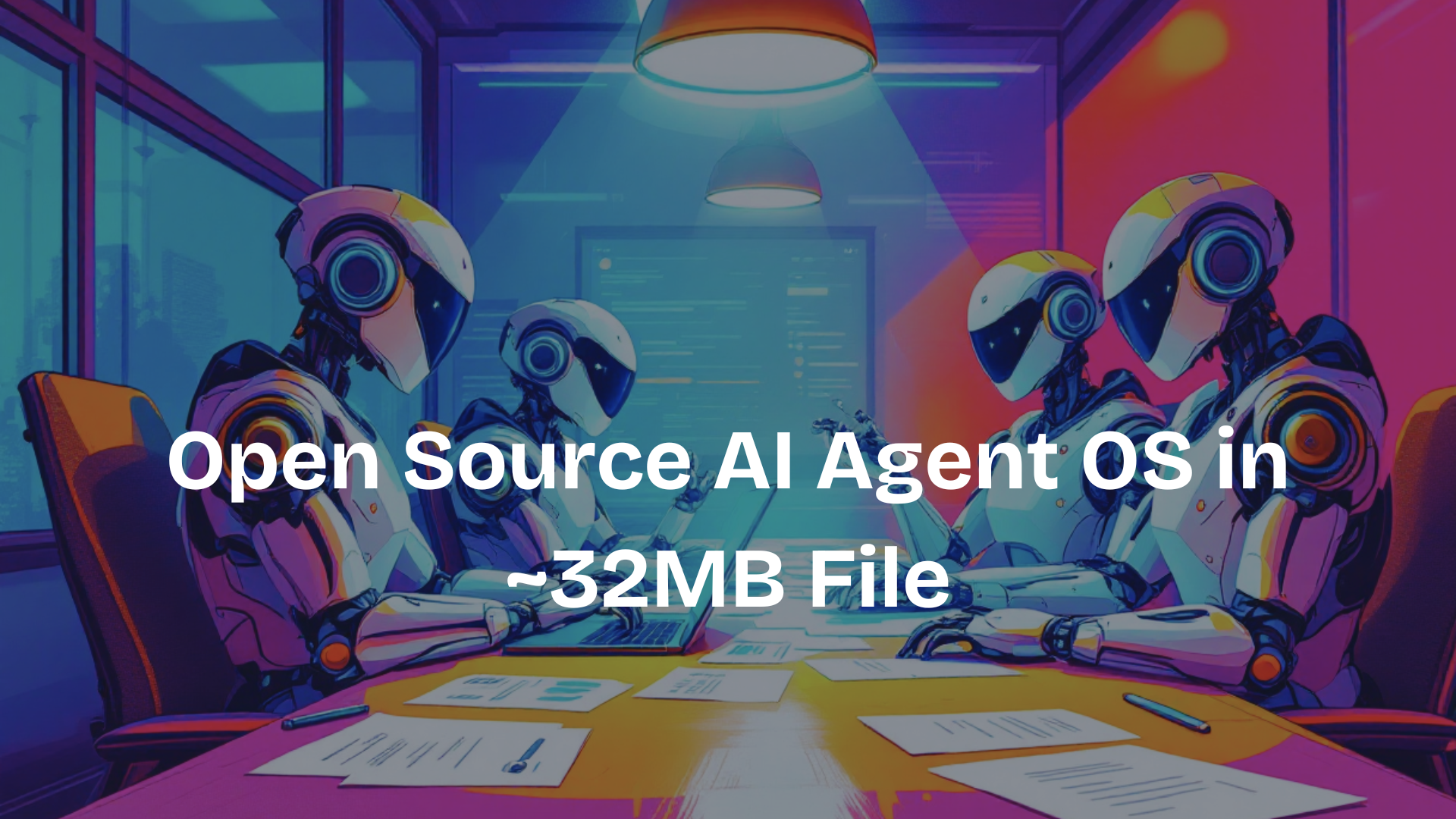 Open Source AI Agent OS in ~32MB File