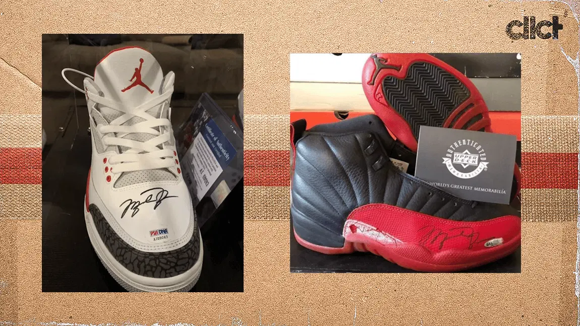michael jordan fake autograph