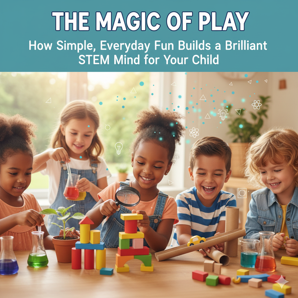 The Magic of Play: How Simple, Everyday Fun Builds a Brilliant STEM ...