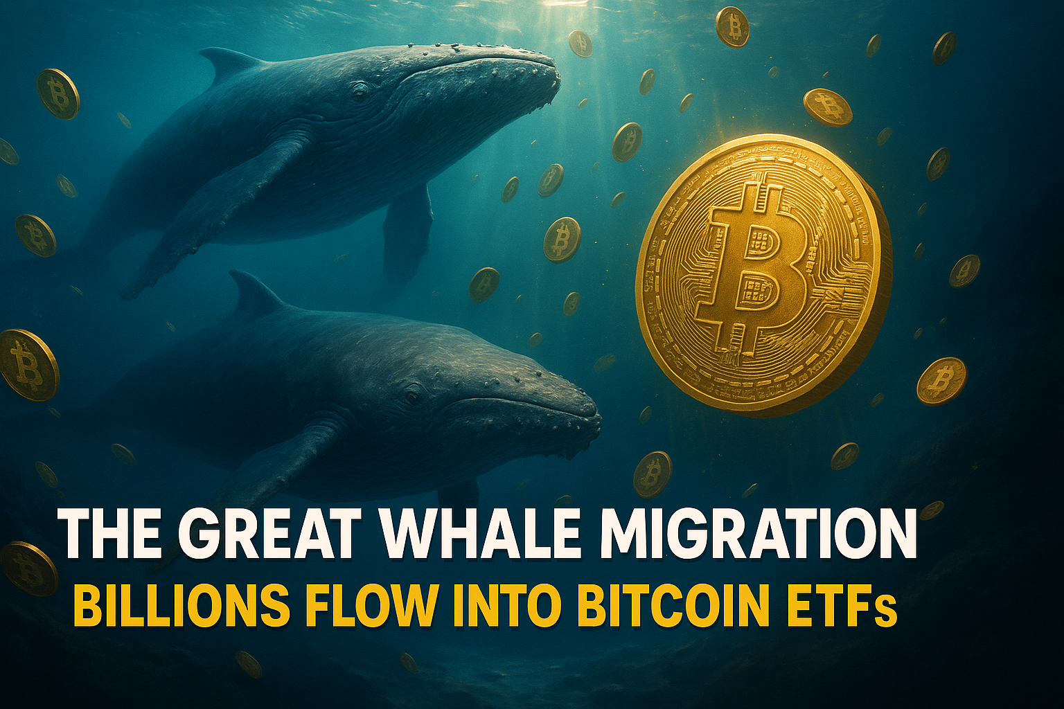 The Great Whale Migration: Billions Flow Into Bitcoin ETFs
