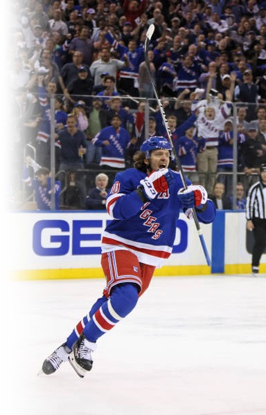Artemi Panarin celebrating