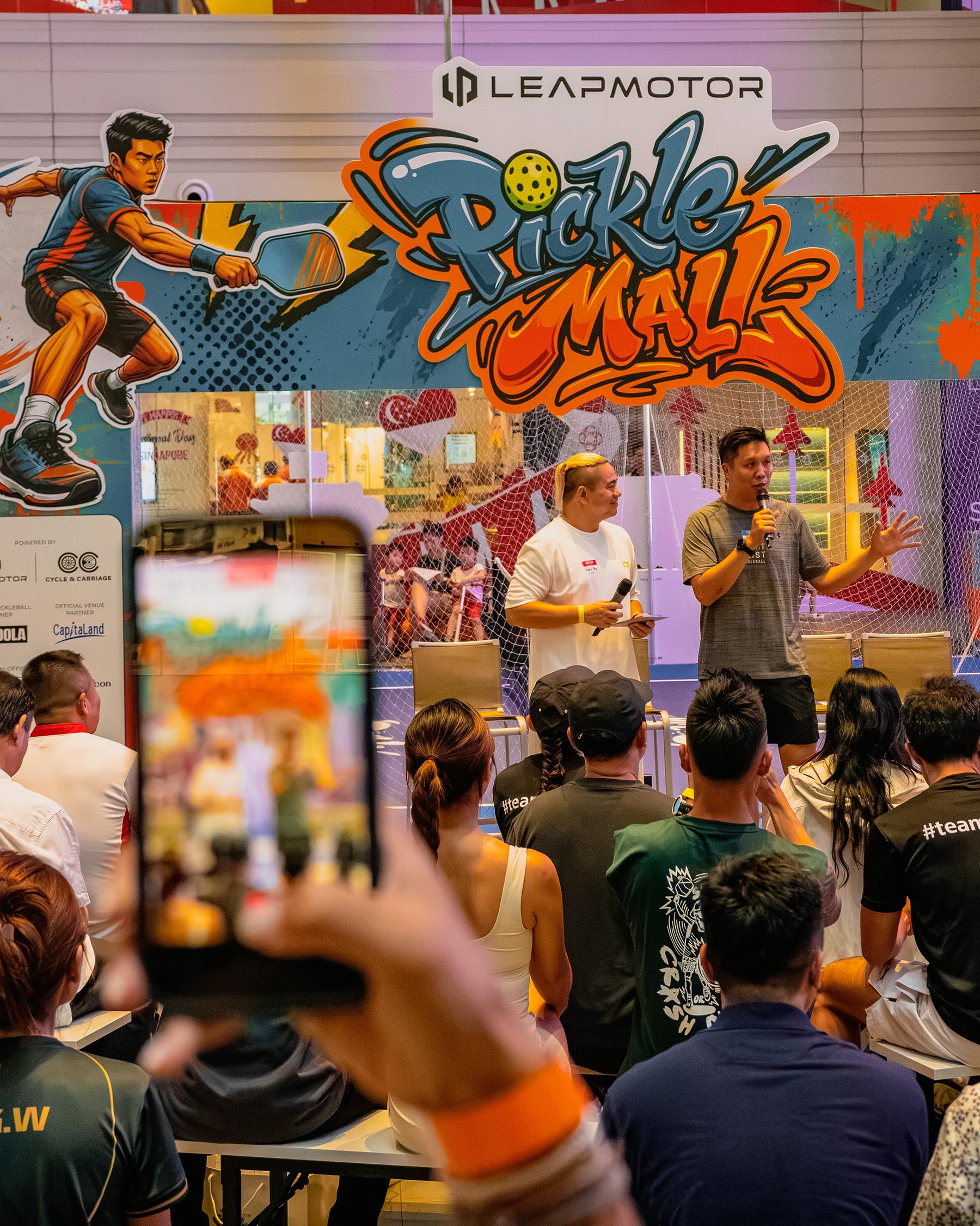 Jason, Founder of PickleMall and Stratgeist, was the man of the moment 