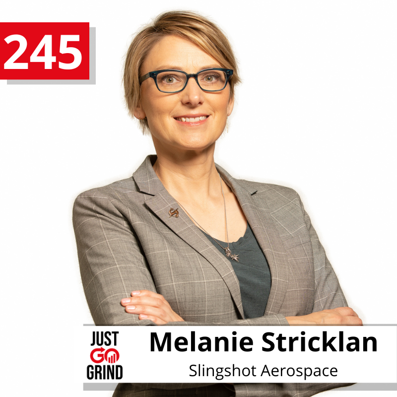 245 Melanie Stricklan, CoFounder & Chief Strategy Officer at Slingshot Aerospace, a Company
