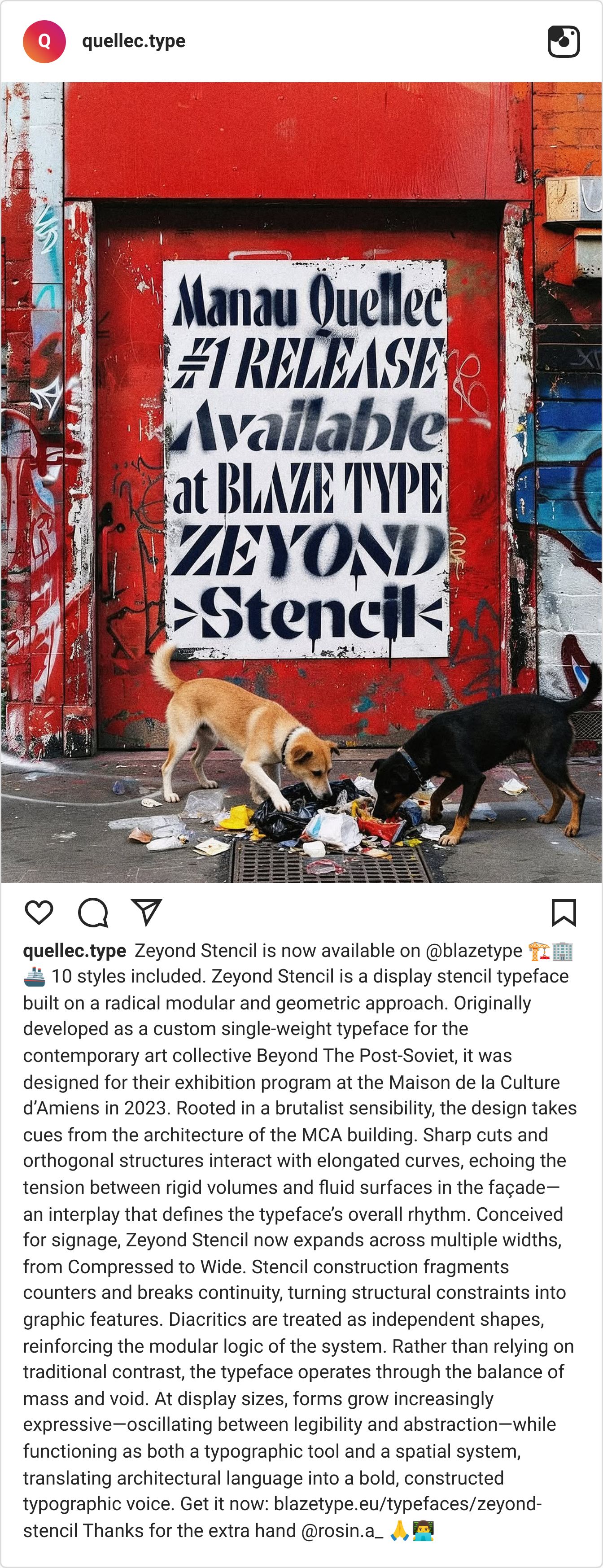 Instagram post