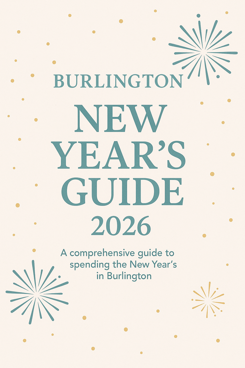 Burlington 2026 New Year's Guide