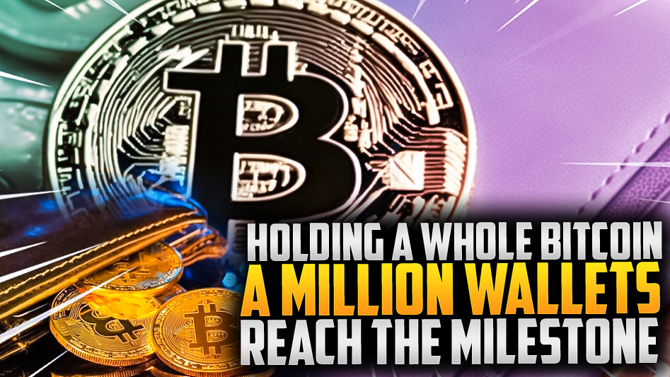 ⚡Million Wallets Hold Whole Bitcoin Milestone