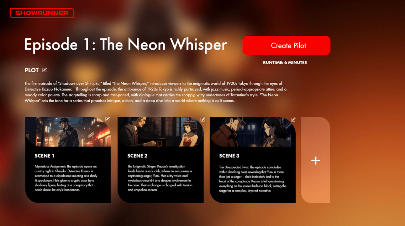 Hollywood Nightmare? Create Your Own Shows Using AI