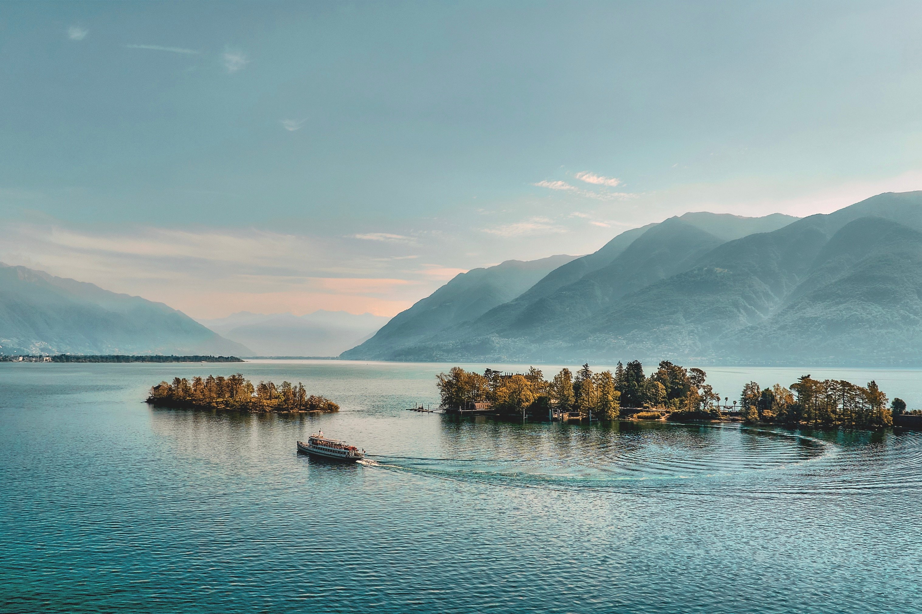 Brissago Islands in Lake Maggiore