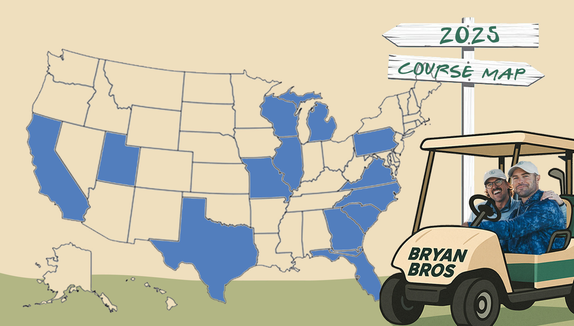 Where We’ve Played So Far This Year